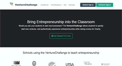 Desktop Screenshot of onlineventurechallenge.com